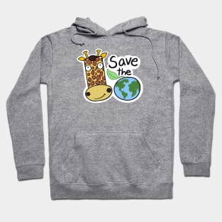 Save the planet! (Giraffe ver.) Hoodie